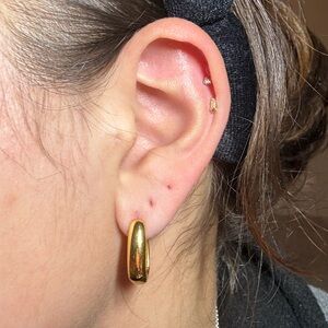 Kendra Scott Ellen Wide Huggies